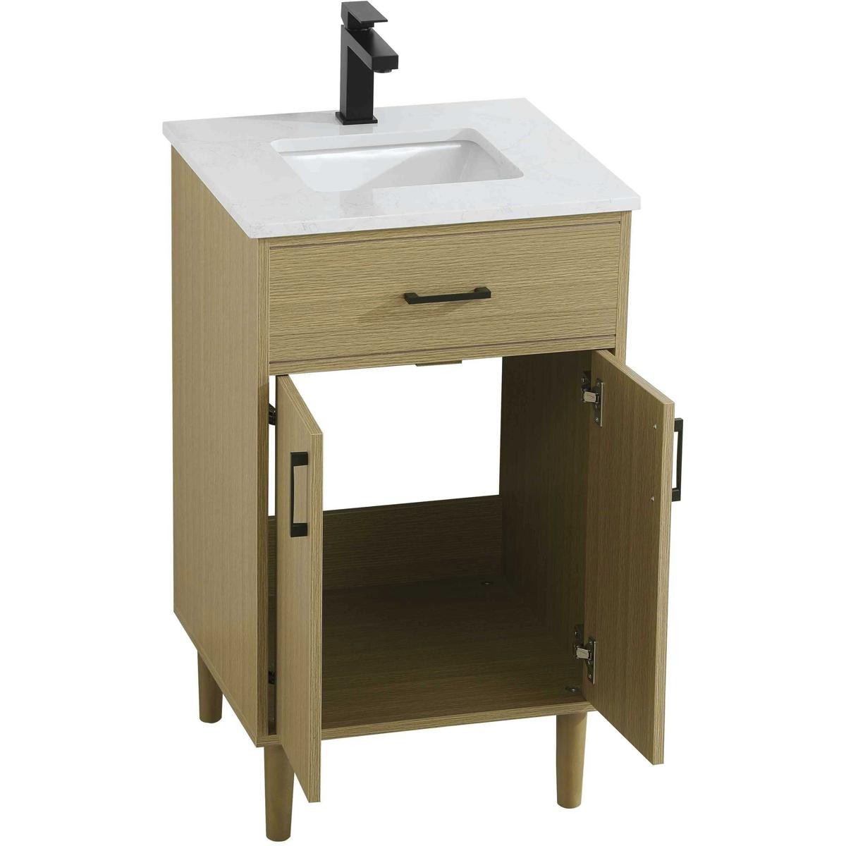 Elegant Lighting VF25020MHB Chandler Vanity Honey Brown