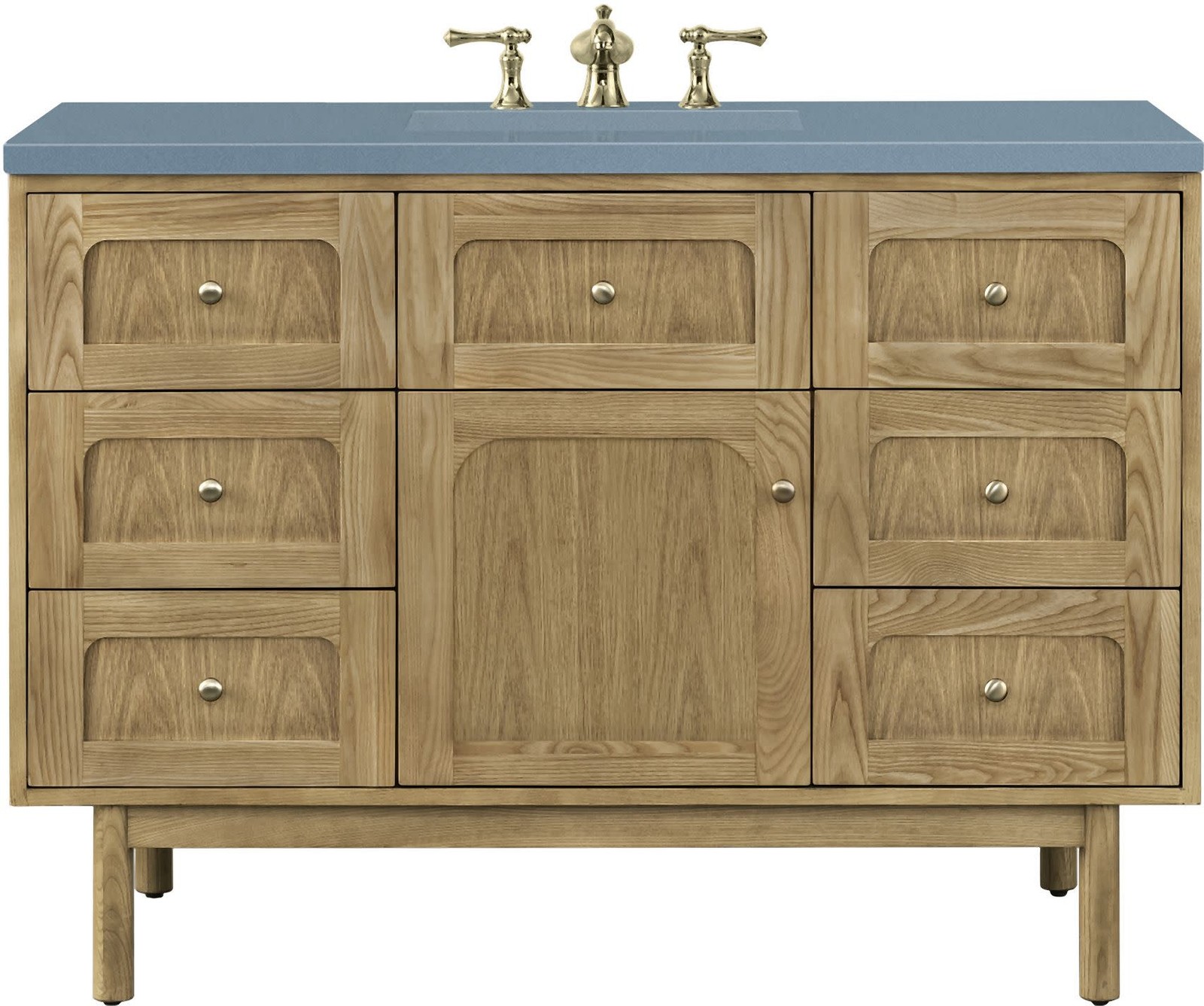 James Martin Vanities 545-V48-3CBL Laurent 48″ – Light Natural Oak