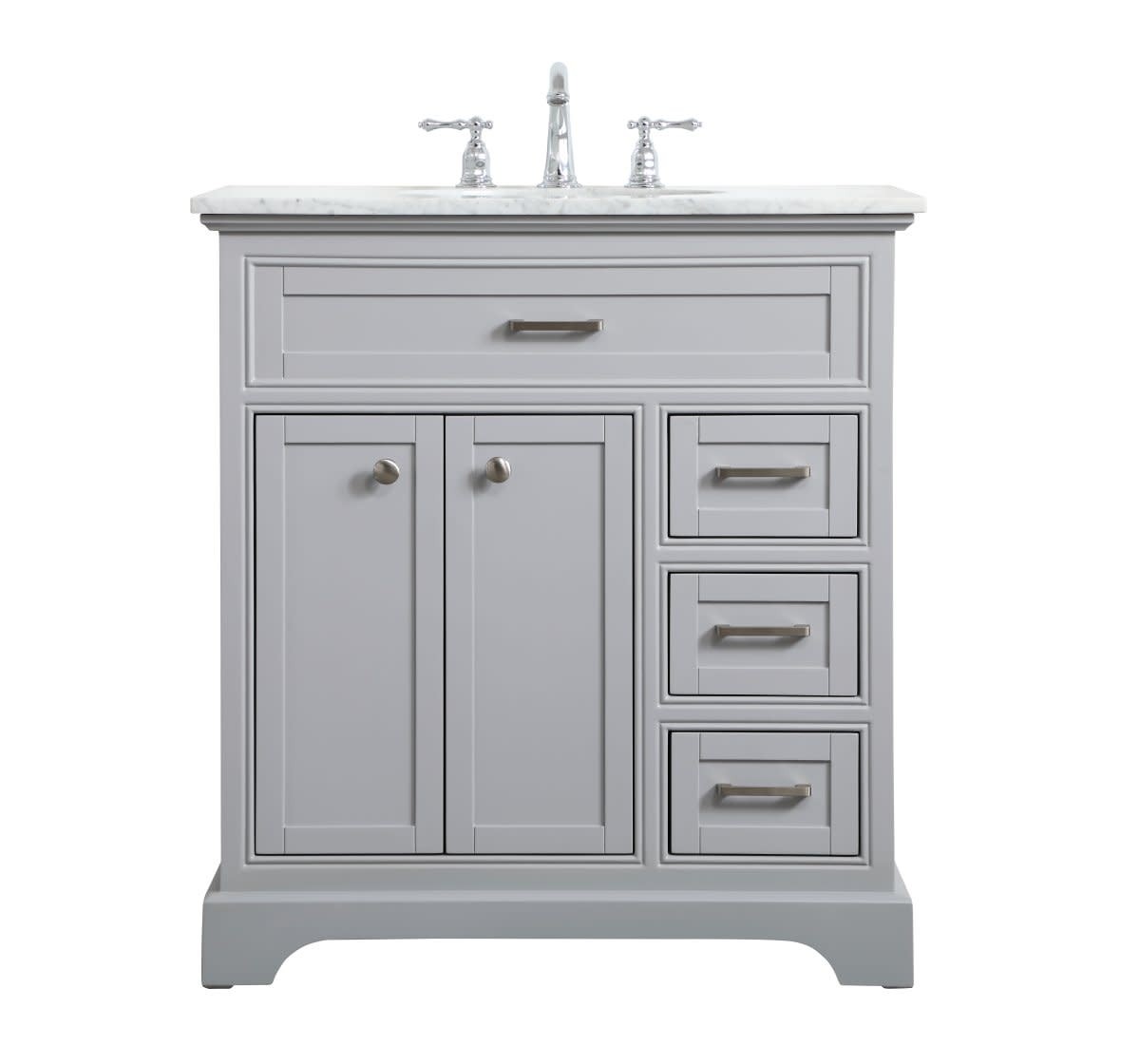Elegant Lighting VF15032 Americana 32″ – Grey