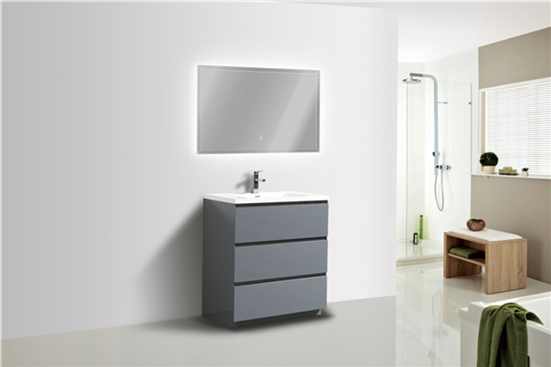 ANGELES 30″ FREESTANDING BATH VANITY WITH SINGLE REINFORCED ACRYLIC SINK
