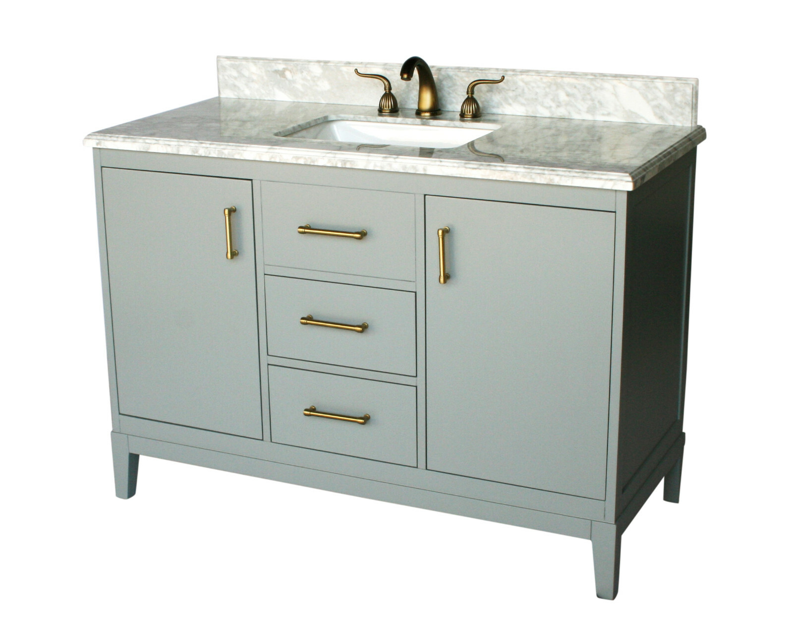49-Inch Contemporary Style Single Sink Bathroom Vanity Model 924-G