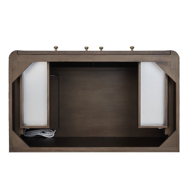 36″ James Martin Gracyn D125-V36-SBL Double Vanity Cabinet Sable