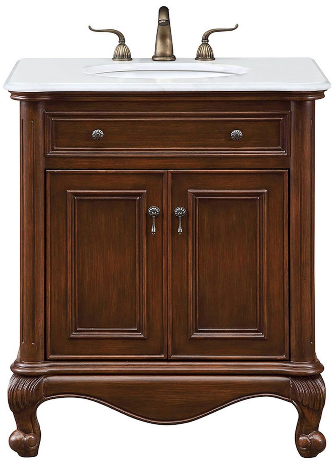 Elegant Lighting VF-1032-VW Berkshire 30″ – Brown