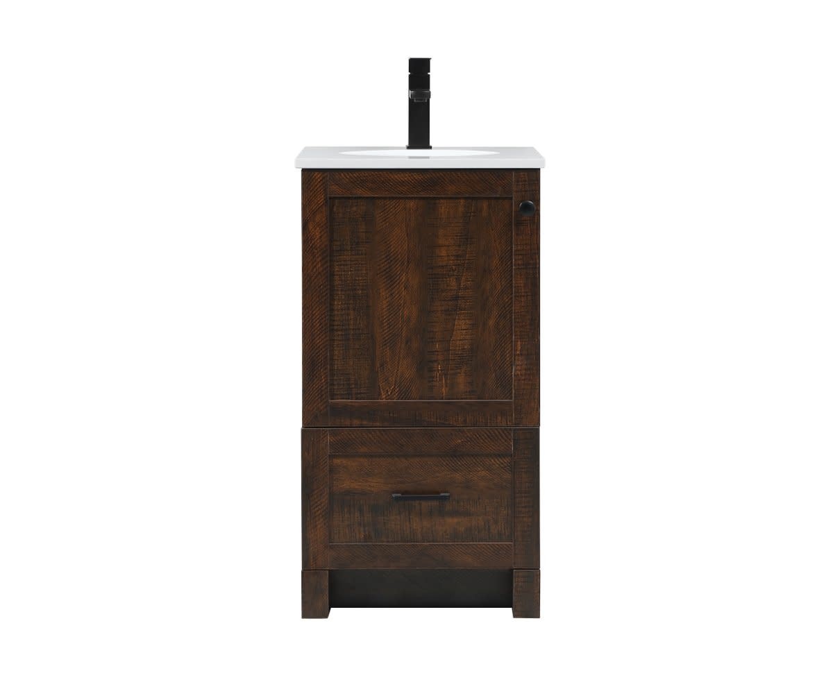 Elegant Lighting VF2818 Soma 18″ – Expresso