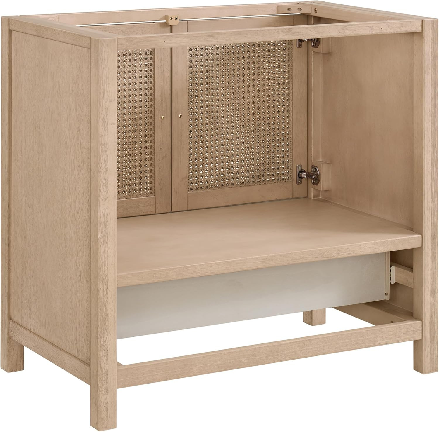Lucca 36″ Freestanding Wood Bathroom Vanity – Large Drawer & Soft-Close Doors