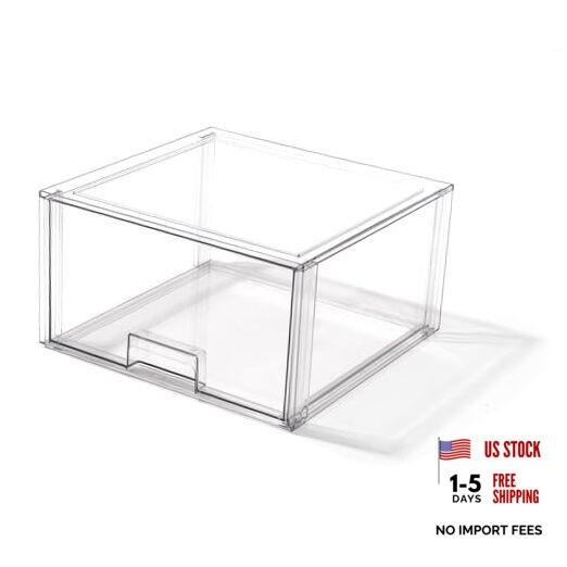 | Stackable Storage Drawers – Clear | THE CRATE COLLECTION | Tall X-Large
