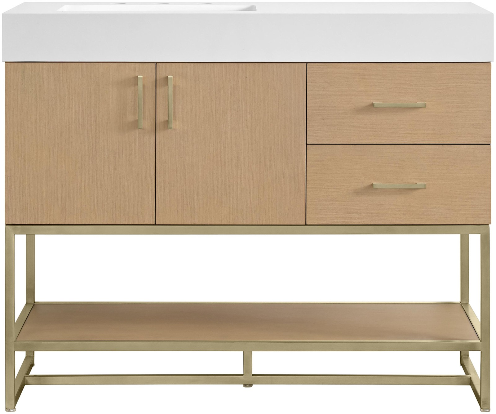 Miseno MV-MN521V42 Mauri 42″ – Warm Oak