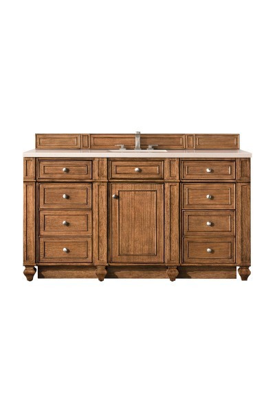 60in James Martin Bristol 157-V60S-SBR-3EMR Eternal Marfil Single Vanity