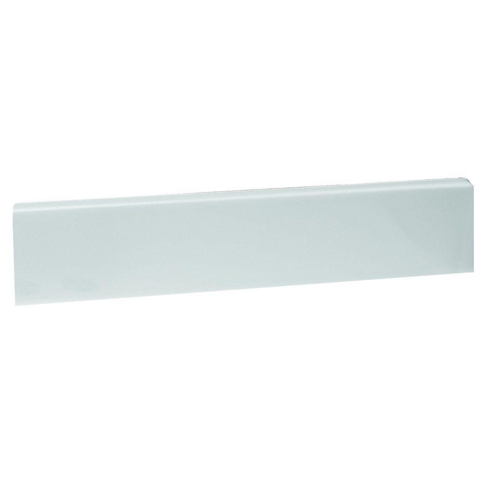 Design House 550921 Marble Universal Side Splash, Solid White, 19-Inch