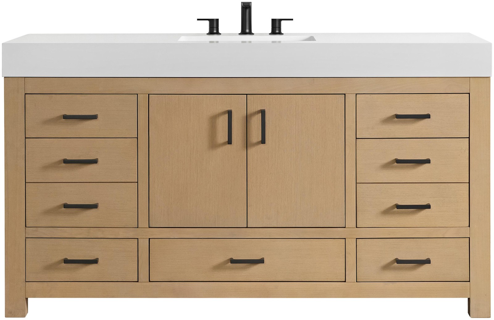 Miseno MV-MN520V60S Alanya 60″ – Warm Oak