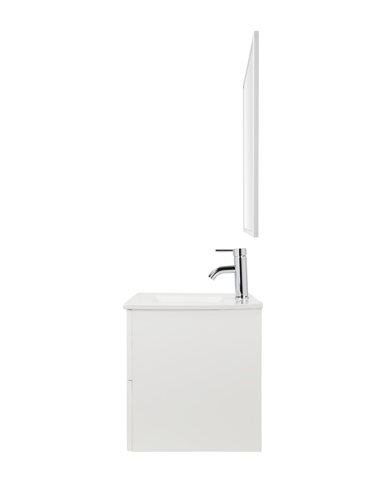 31.5″ Bathroom Vanity Cabinet with Sink Combo, Wall Mounted Floating Cabinet