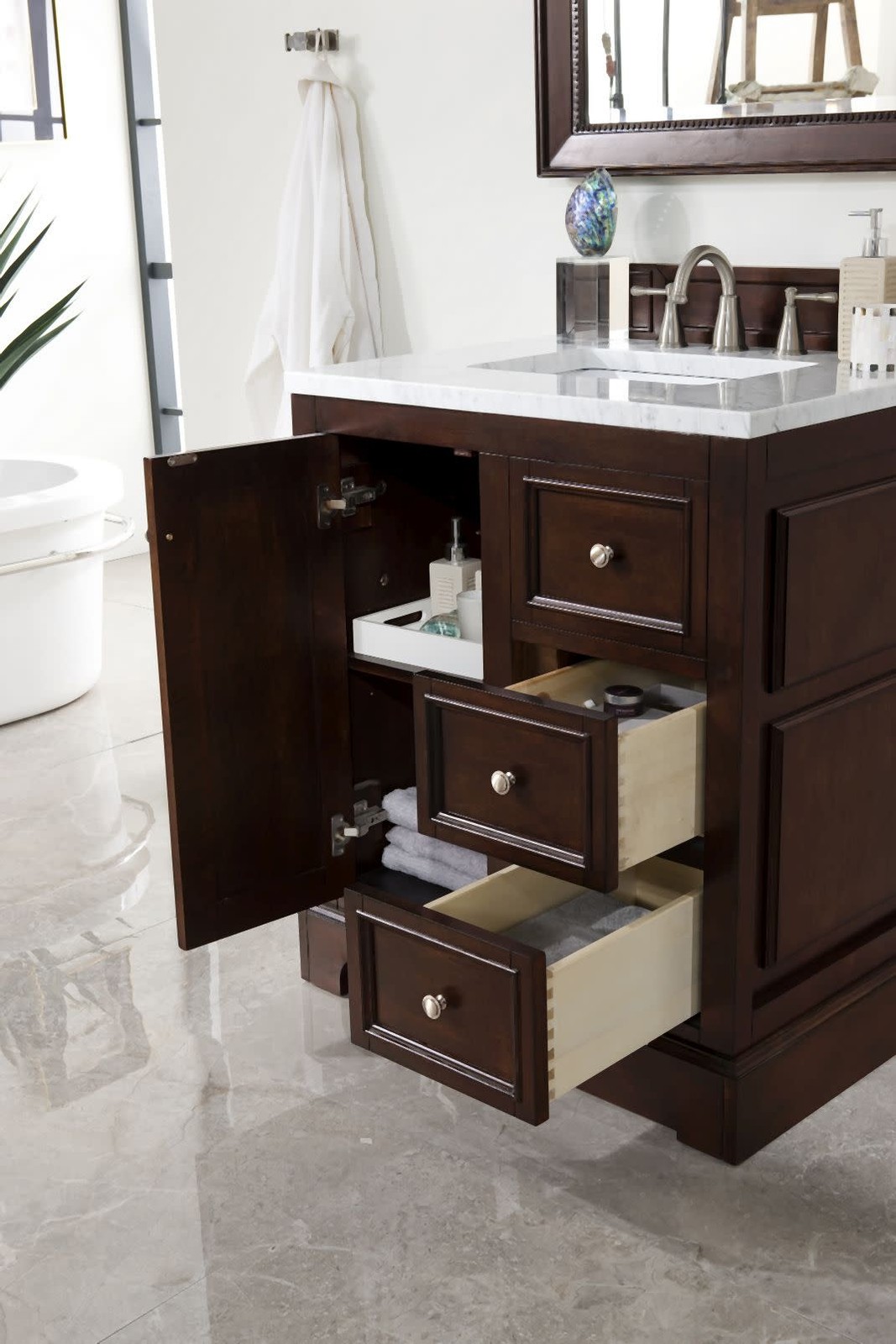 James Martin Vanities 825-V30-3CAR De Soto 32″ – White