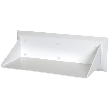 Bestcare Wh1826-Slpt Bookshelf, Ligature Resistant, White