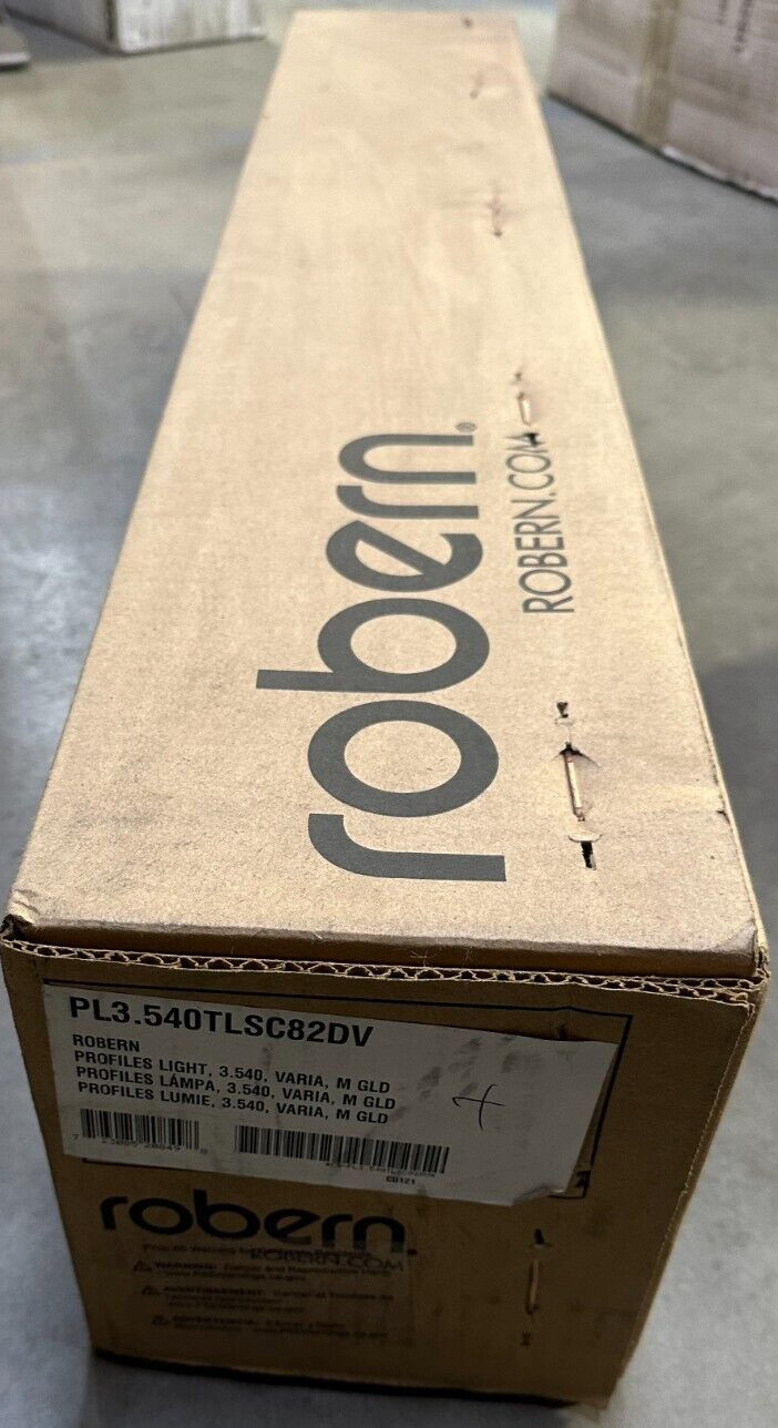 Robern PL3.540TLSC82DV – Profiles – Modular Light 3.5 x 40″ – Matte Gold