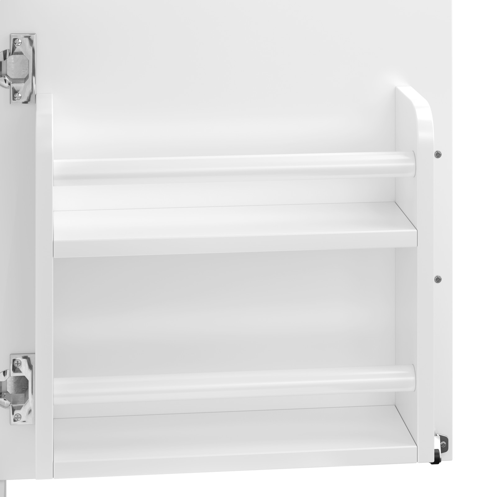 20″ Bathroom Vanity with Ceramic Sink, Cabinet & Drawer, White