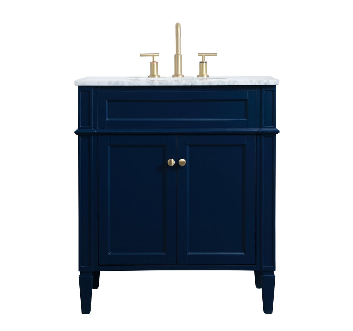 Elegant Lighting VF12530 Park Avenue 30″ – Blue