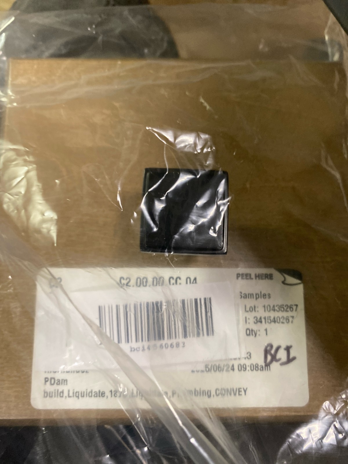 Sunny Wood DY-DS Daley Vanity Finish Sample – Designer Natural