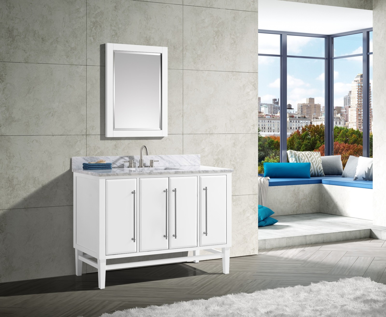 Avanity MASON-VS49-S-C Mason 48″ – White