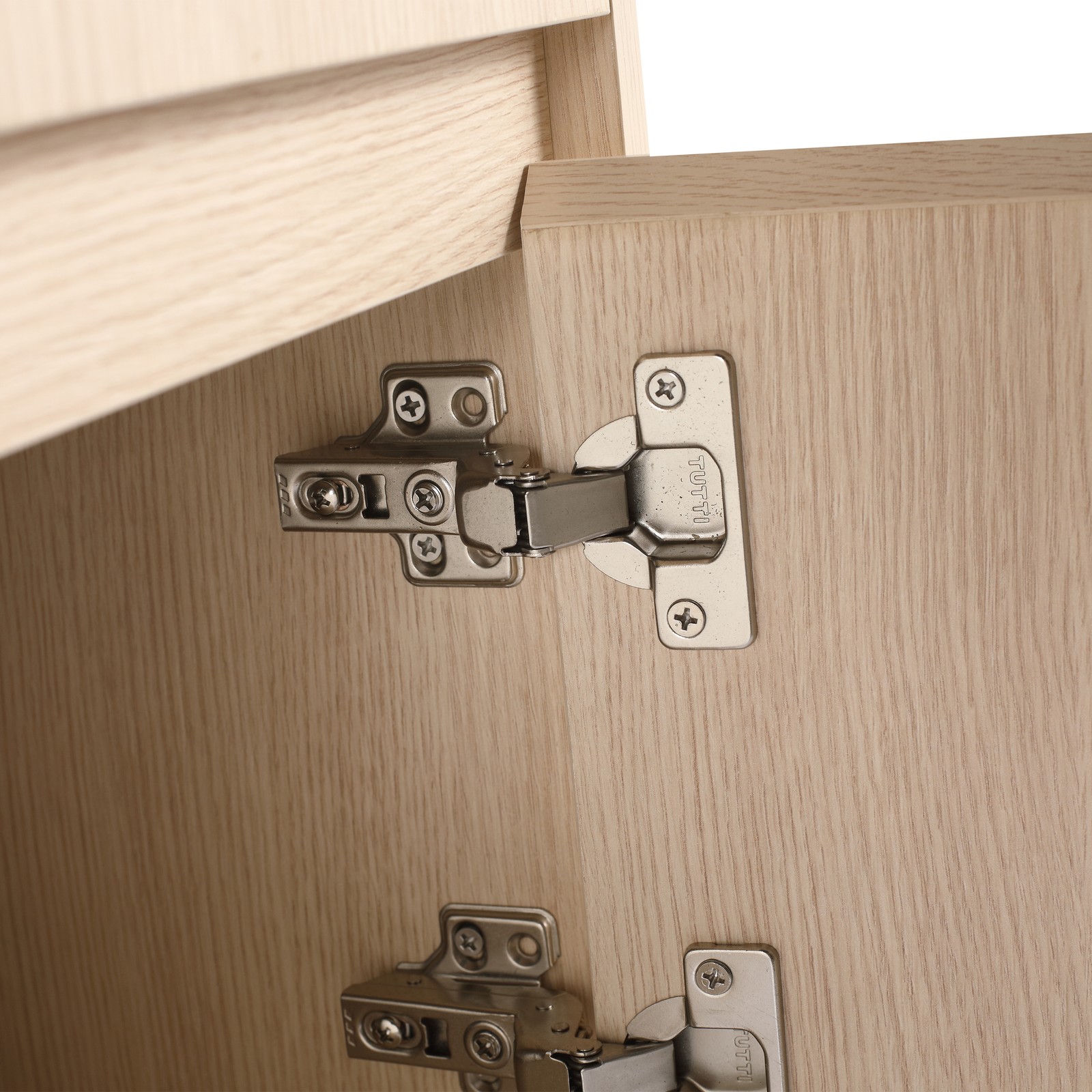 32″ Wall-Mounted Bathroom Vanity, 2 Doors & 1 Drawer, White Oak