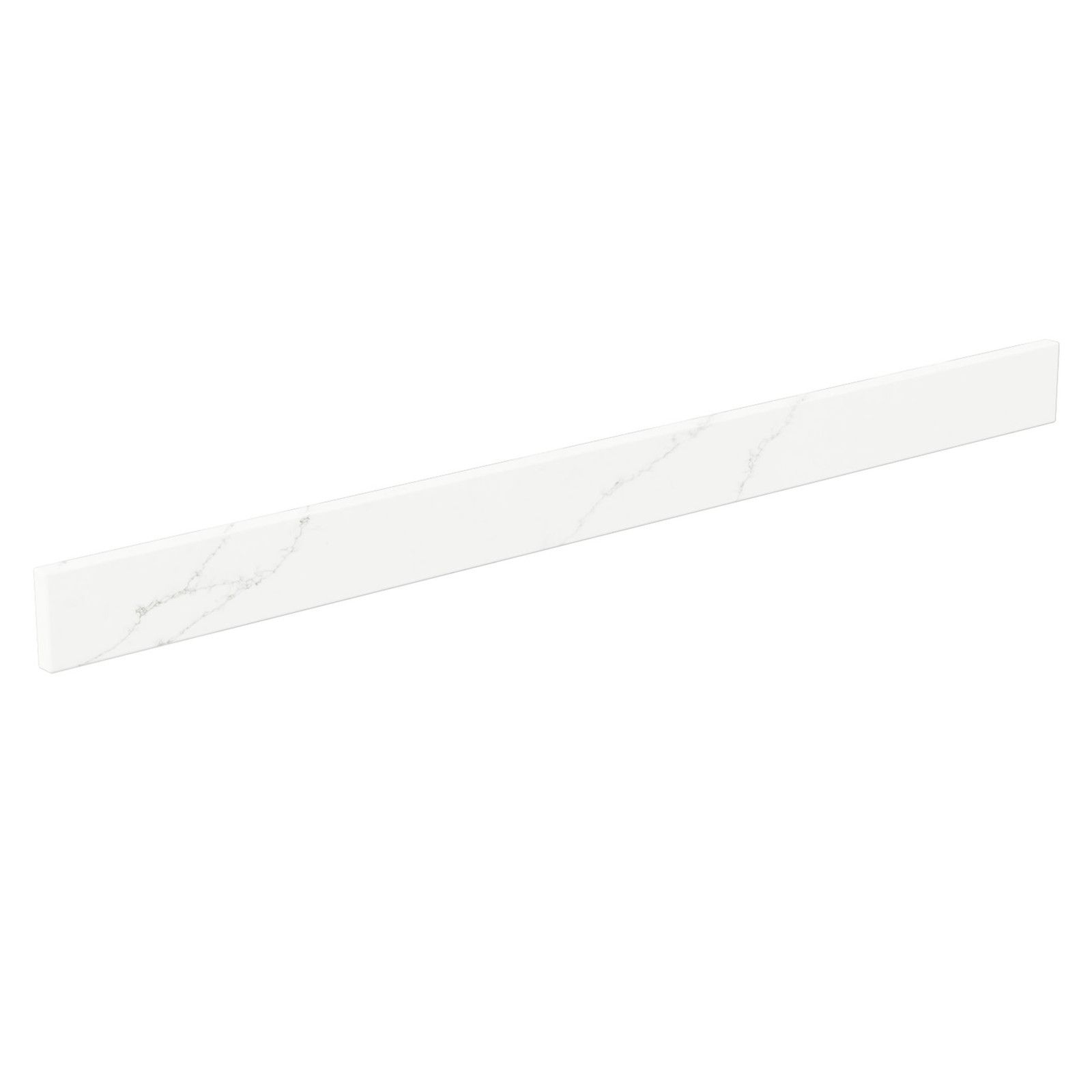 Wyndham Collection WCFVCA142BS 42″ x 3″ Backsplash – White