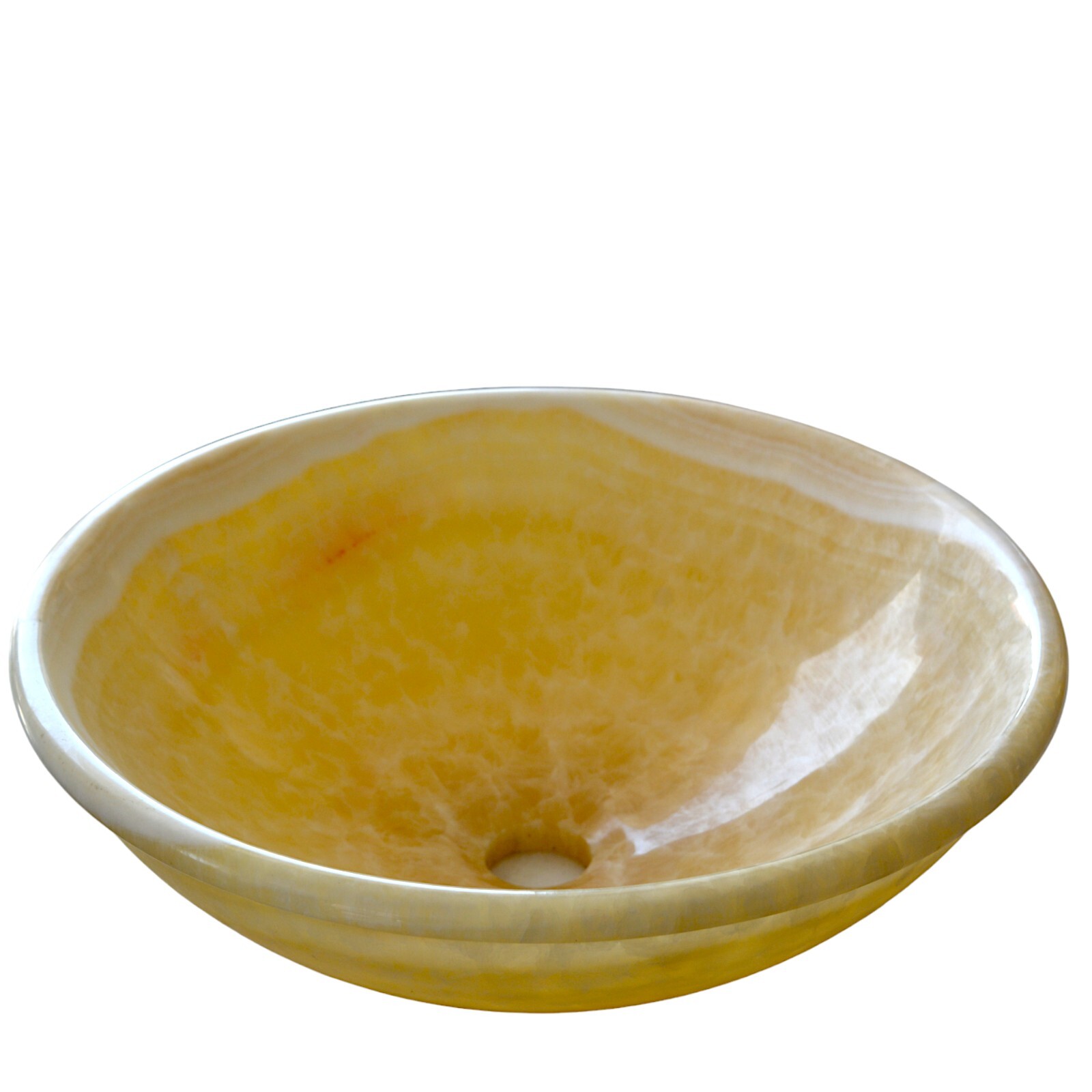 Lavabo Onice Naturale Home Finiture Arredamento Bagno Home Decor Diametro 42 cm