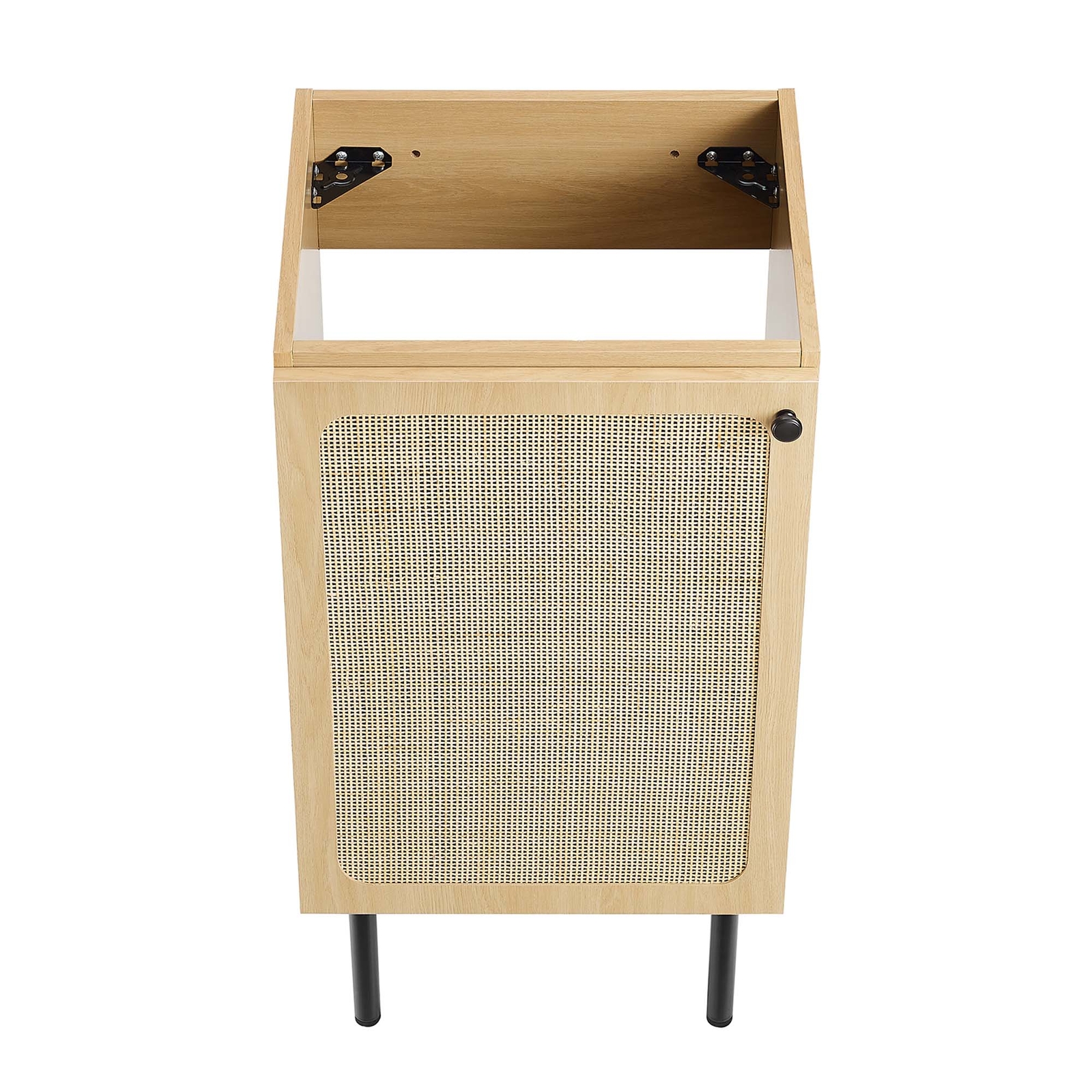 Modway Chaucer 18” Bathroom Vanity Cabinet in Oak (Sink Basin Not Included)