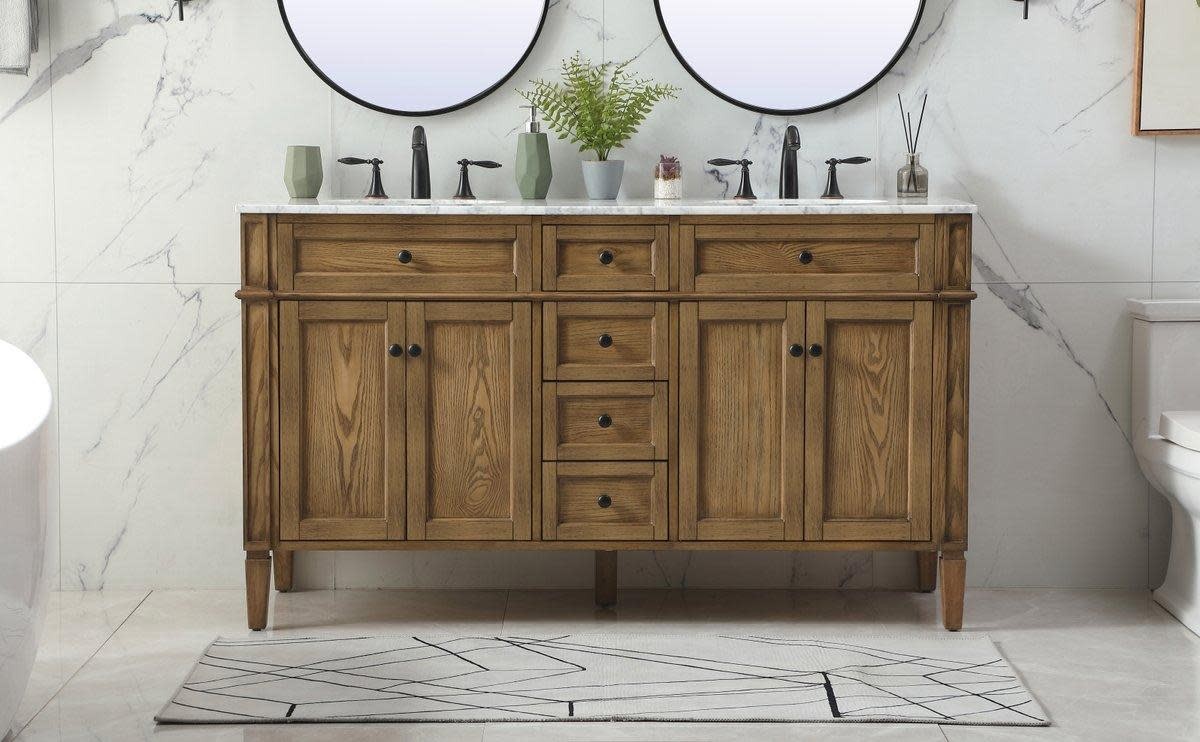 Elegant Lighting VF12560D Park Avenue 60″ – White