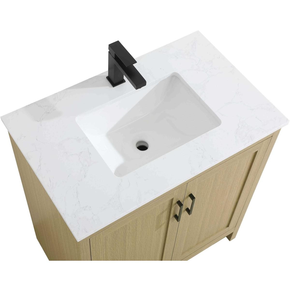 Elegant Lighting VF25130MHB Finnley Vanity Honey Brown
