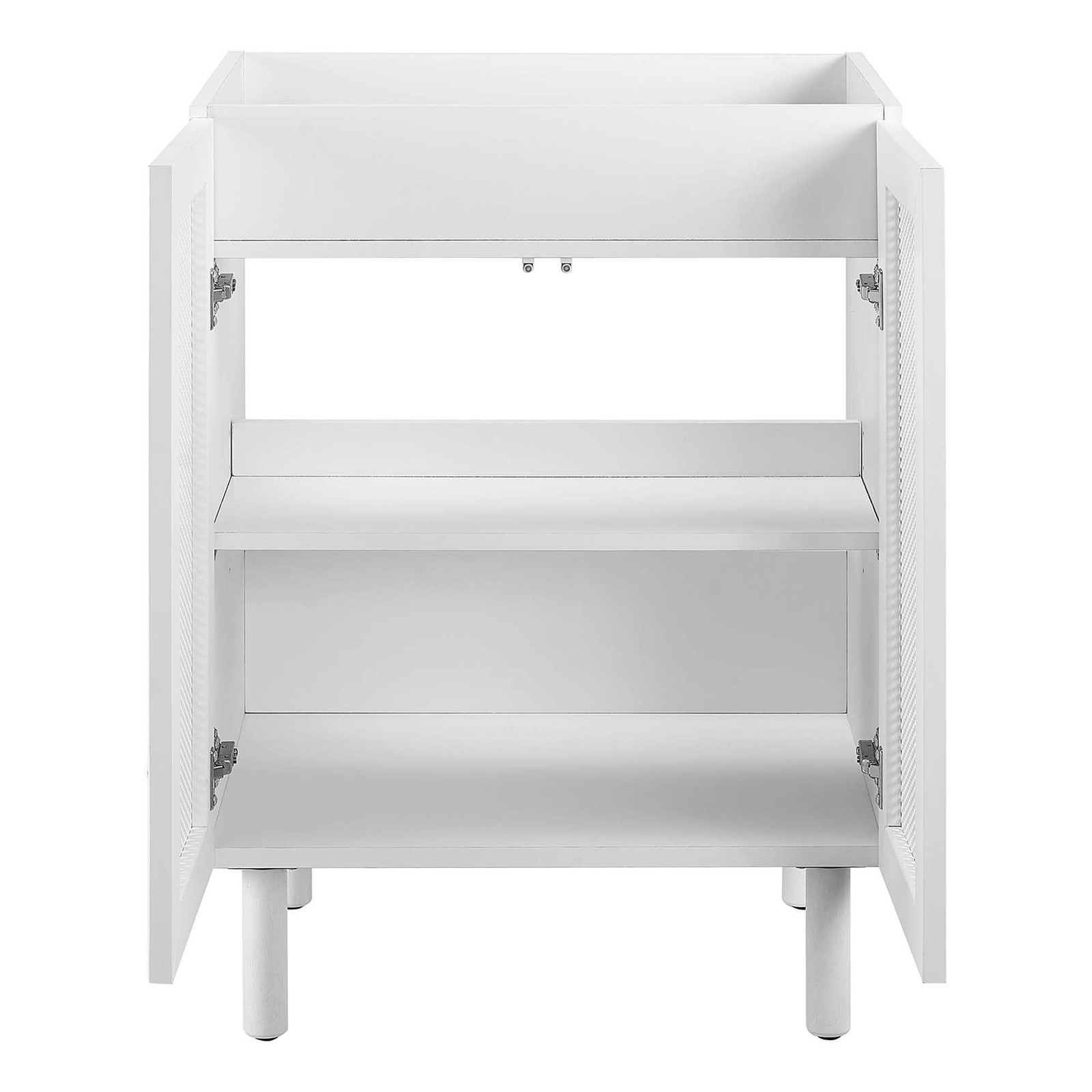 Calla 24″ Perforated Metal Bathroom Vanity Cabinet (Sink Basin Not Included)