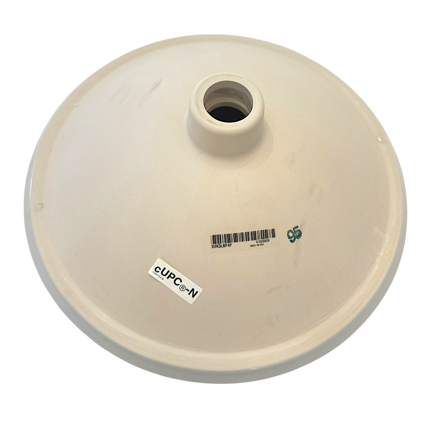 NEW KOHLER K-7806-95 Carillon Round Wading Pool Vessel Bathroom Sink, White