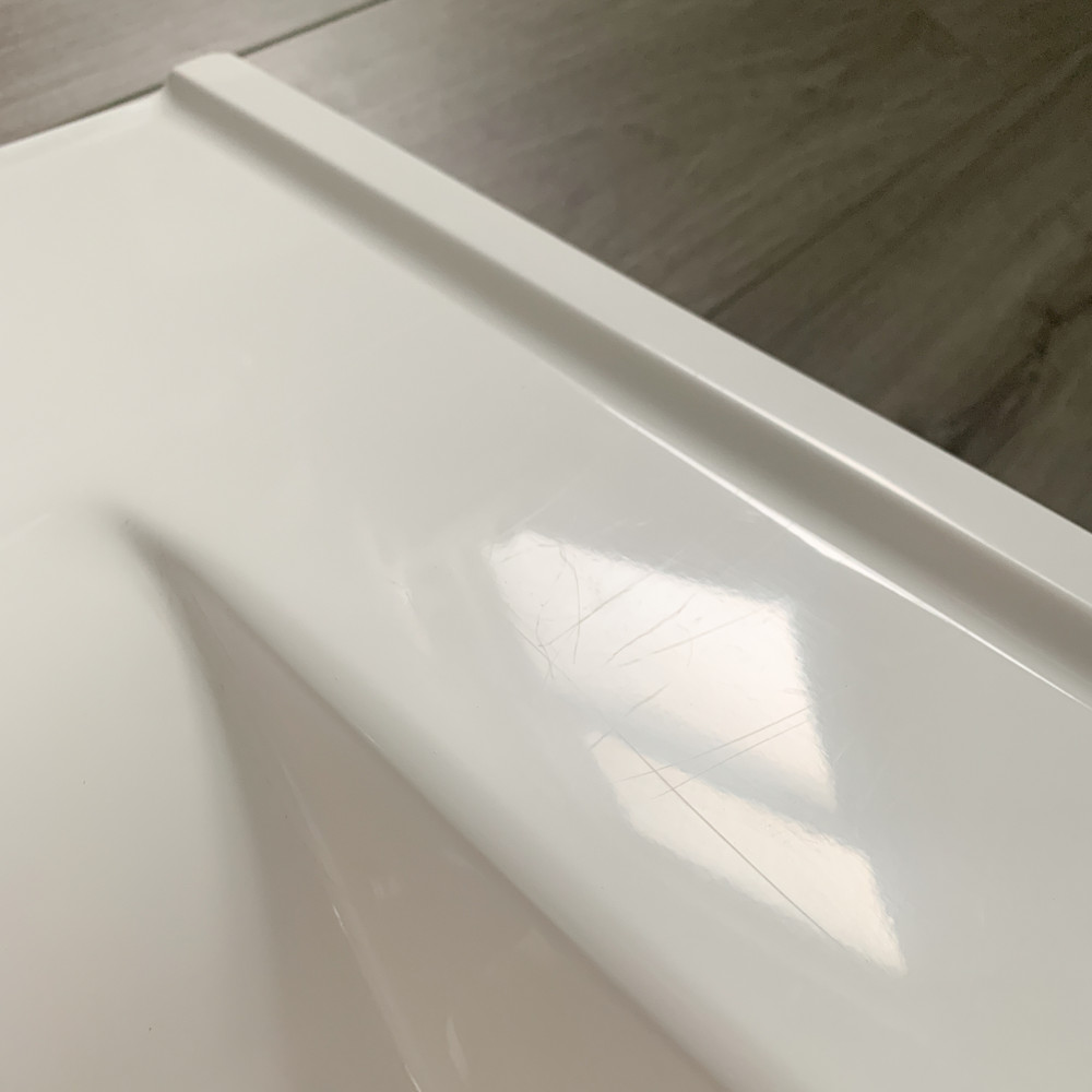 White Vanity Sink Top – 31″ x 22″ Solid White • RSI Home Products WV213-3X