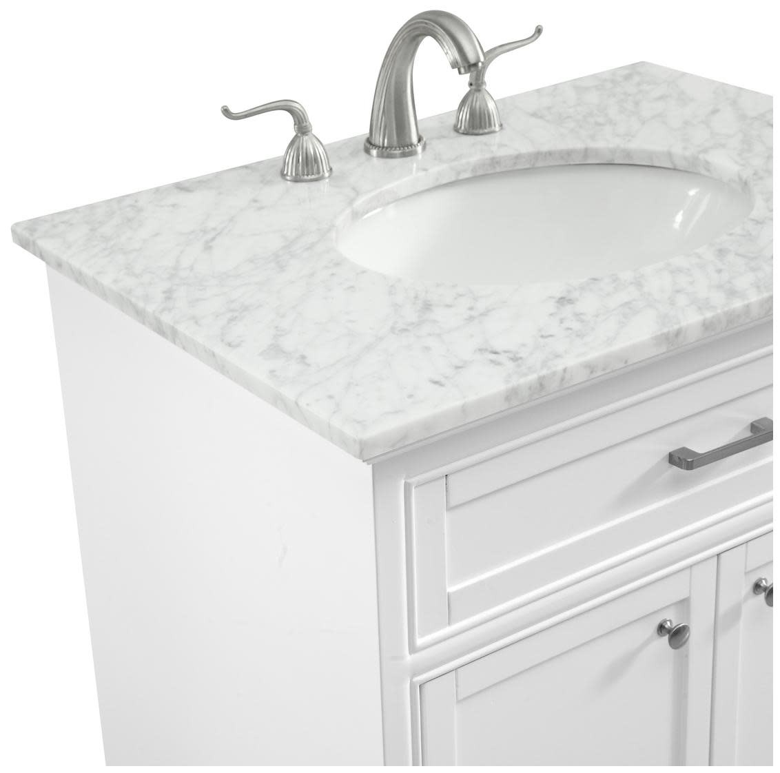Elegant Lighting VF15030WH Americana 30″ – White