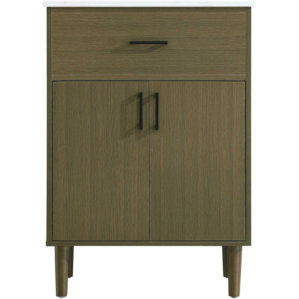 Elegant Lighting VF25024MCB Chandler Vanity Chestnut Brown