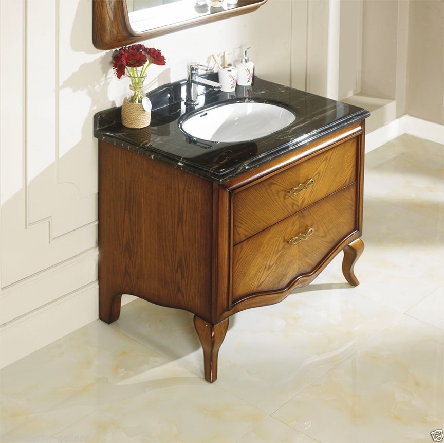 Bathroom Vanity – Transitional Bathroom Vanity Set – Single Sink – Alexis – 35″