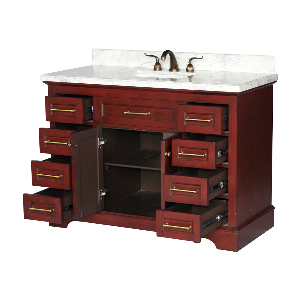 48-Inch Contemporary Style Single Sink Bathroom Vanity Model 921-F