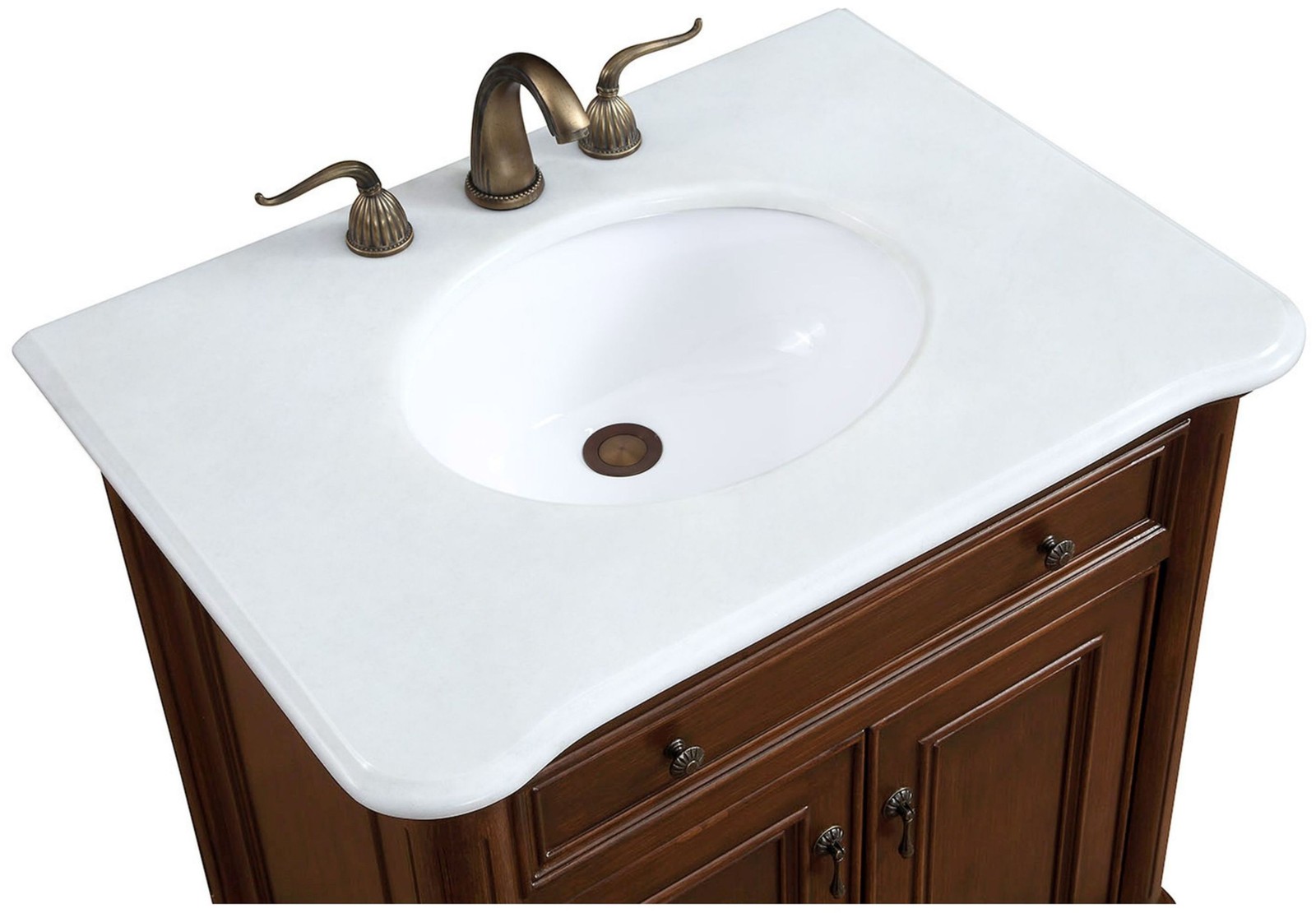 Elegant Lighting VF-1032-VW Berkshire 30″ – Brown