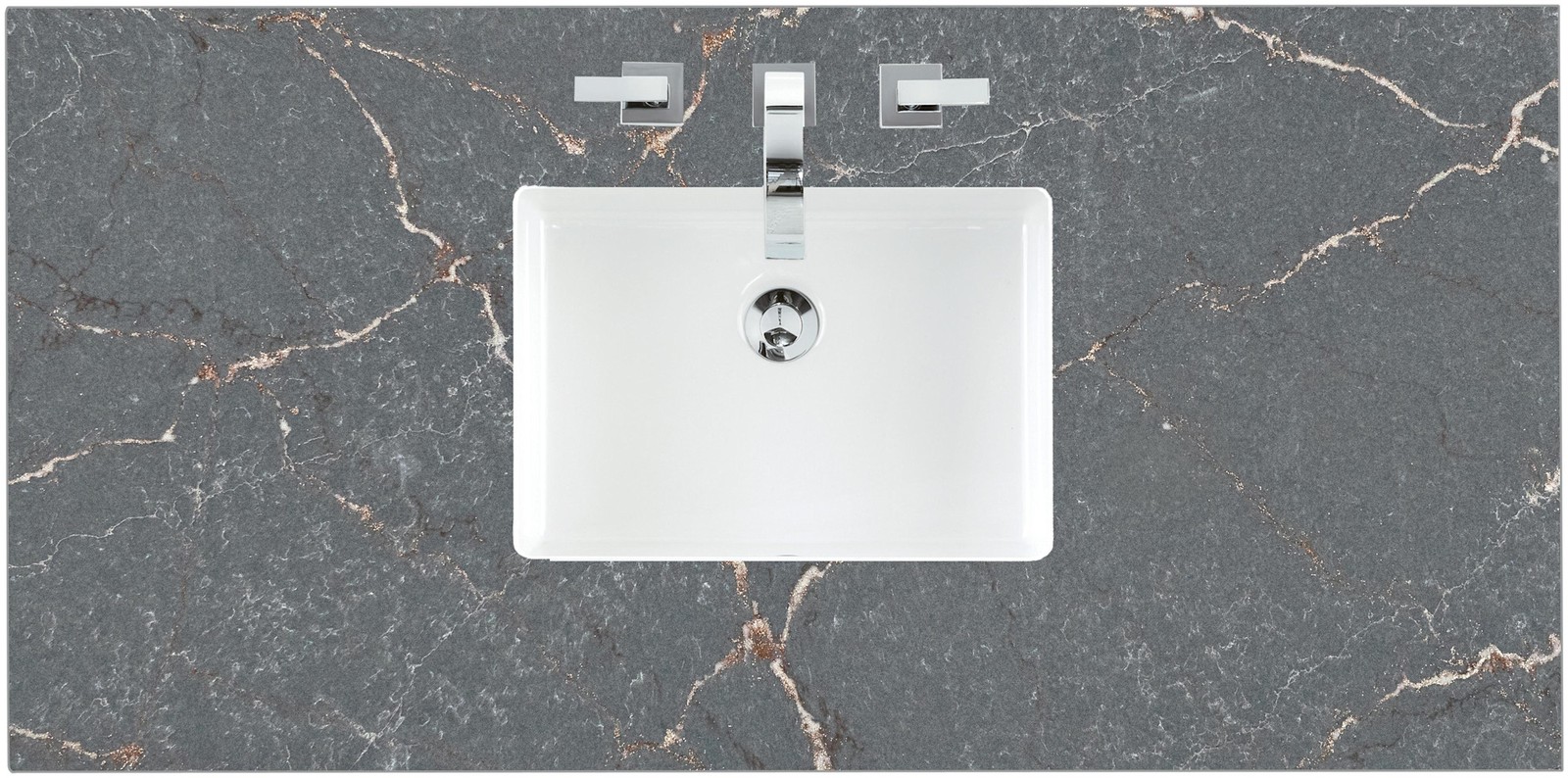 James Martin Vanities 050-S48 48″ Ceramic and Stone Composite – Parisien Bleu