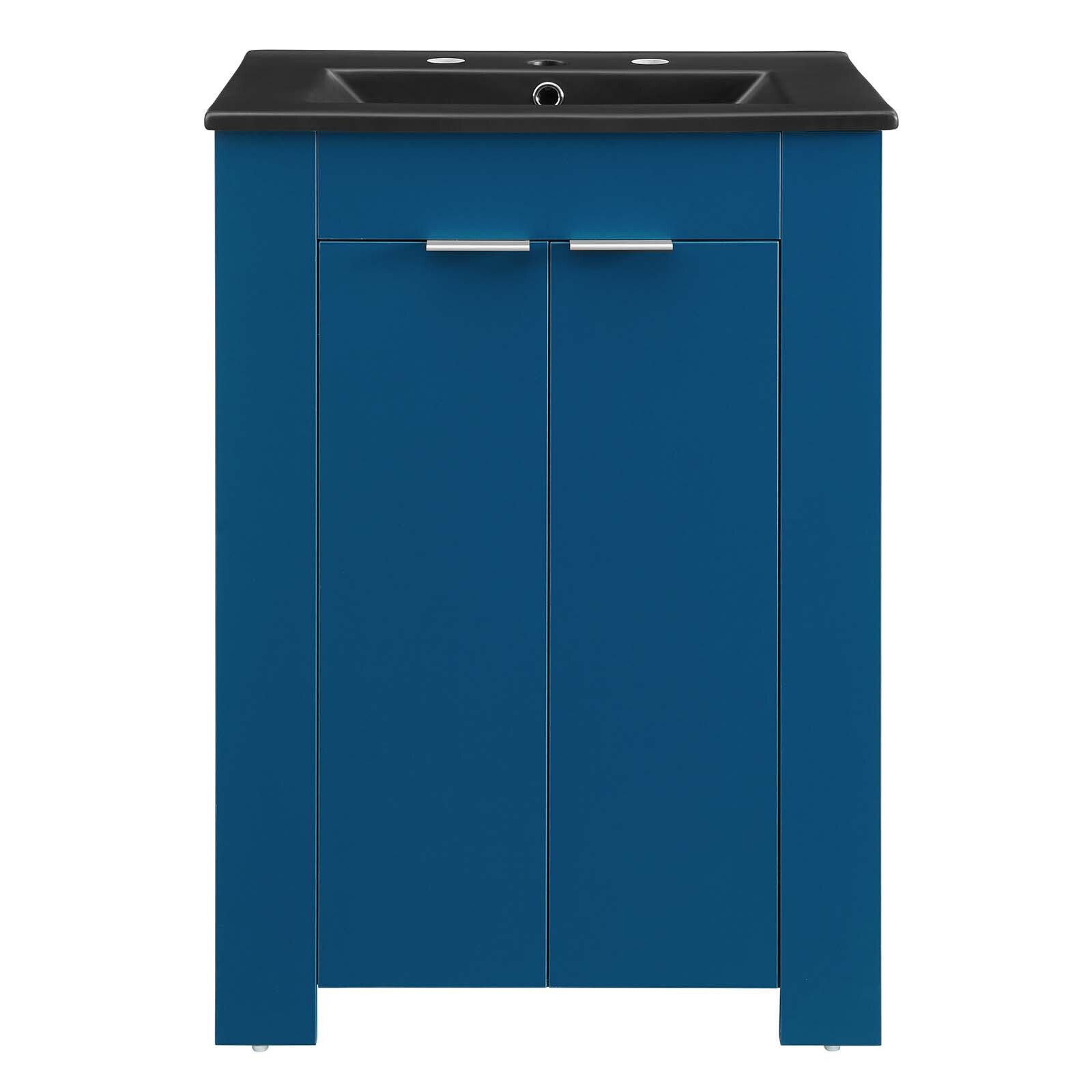 Modway Maybelle 24″ Bathroom Vanity In Navy Black