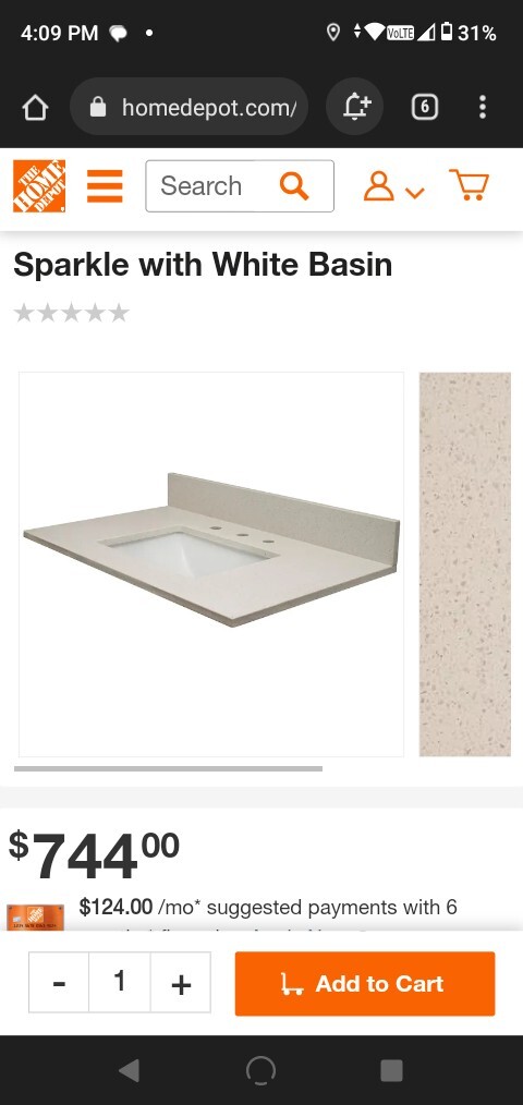 Bathroom Vanity With Granite Top