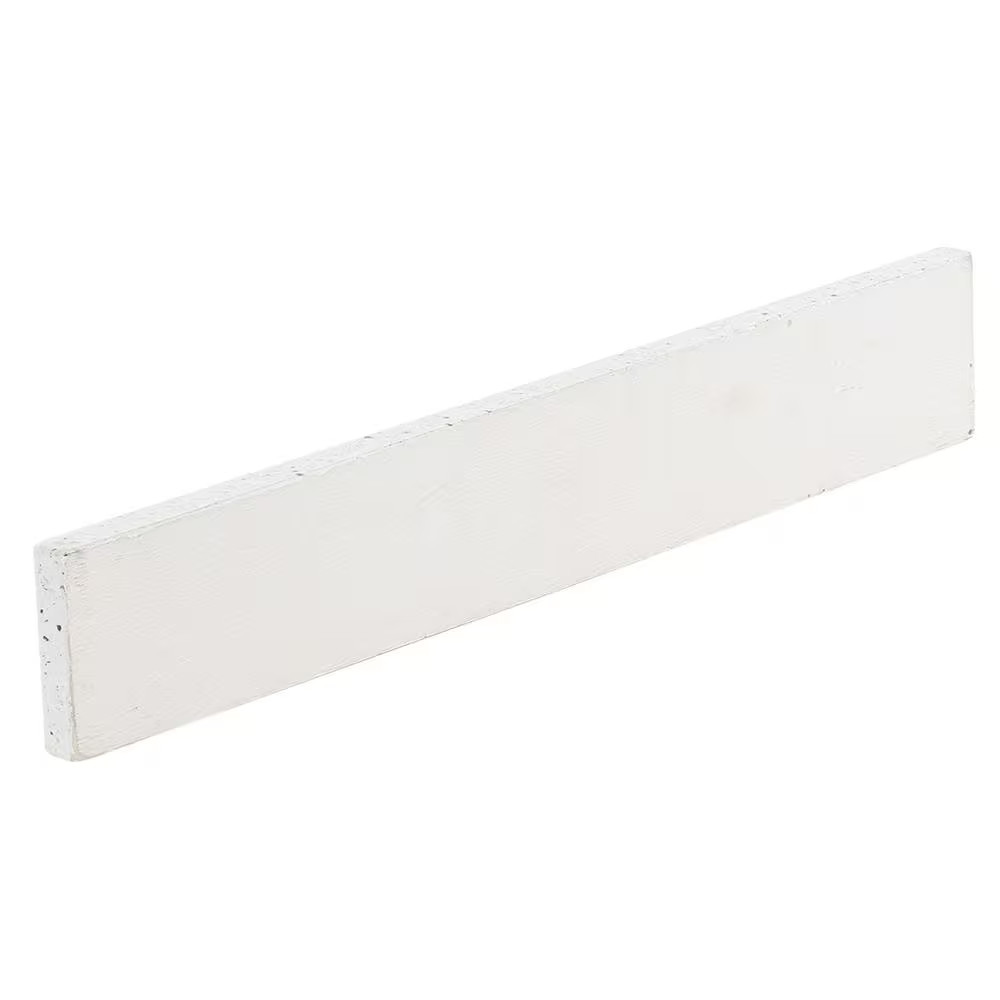 21 In. W Cultured Marble Vanity Sidesplash in Silver Ash