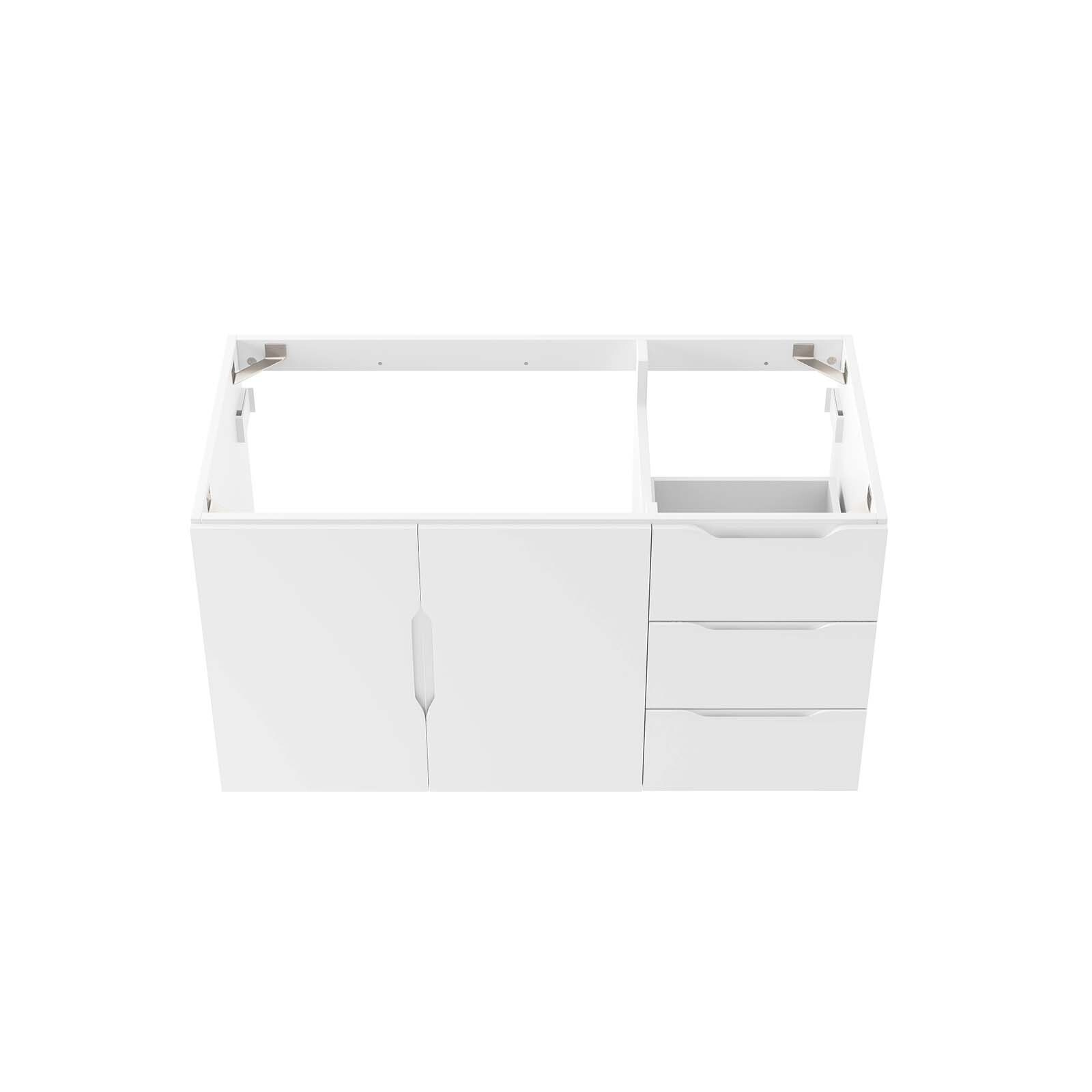 Modway Vitality 36″ Bathroom Vanity Cabinet (Sink Basin Not Included) in White