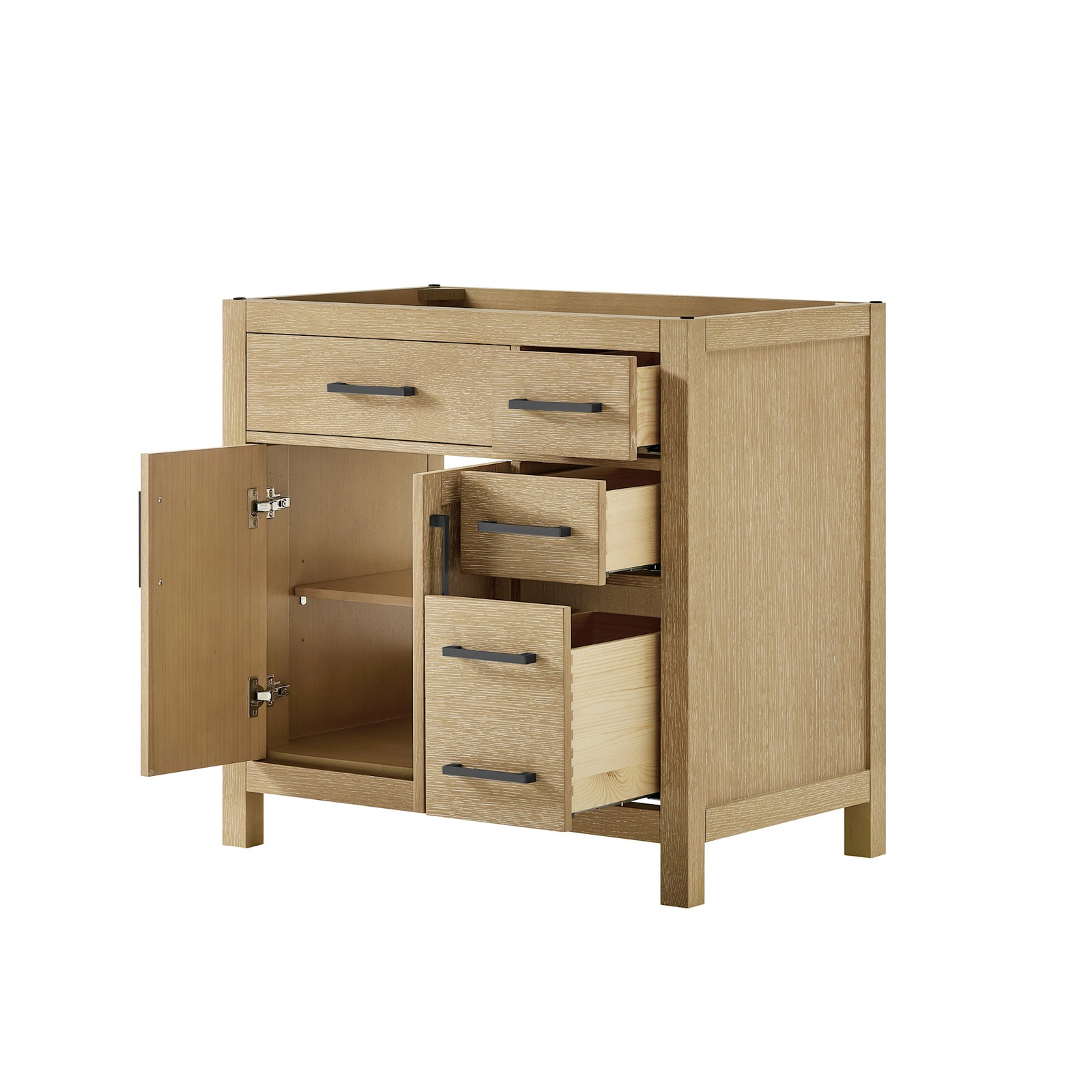 Wyndham Collection WCG242436S-CX-MXX Beckett 36″ Single – White / Brushed Gold