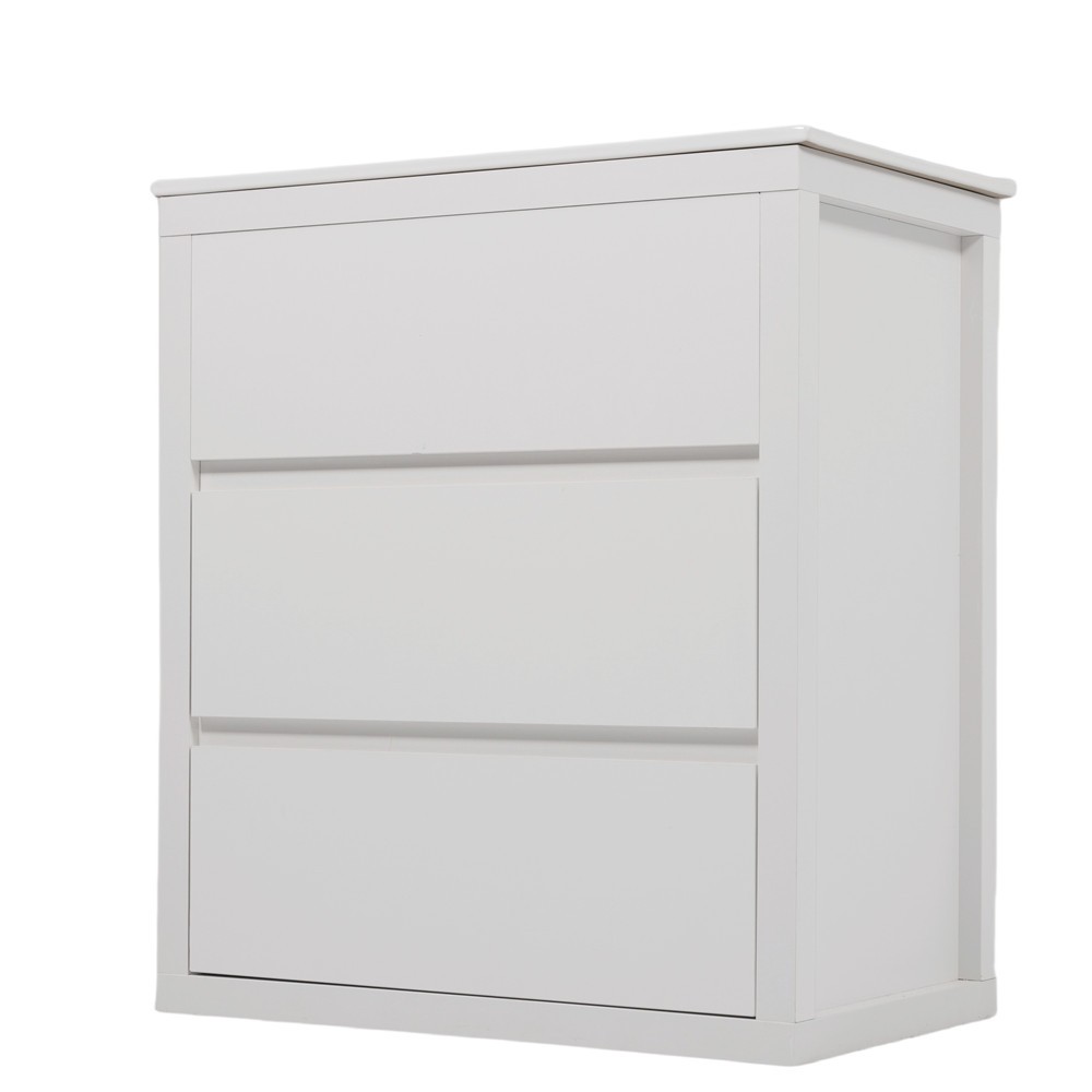 30″ Bathroom Vanity w/ Ceramic Sink, Freestanding Bath Vanity Cabinet, 2 Drawers