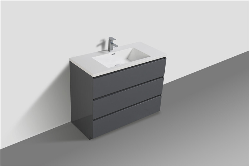 ANGELES 48″ FREESTANDING BATH VANITY WITH SINGLE REINFORCED ACRYLIC SINK