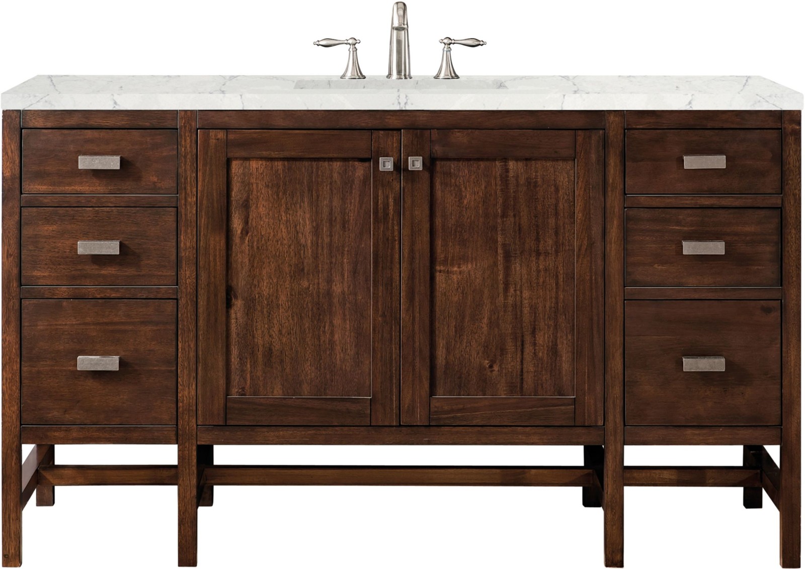 James Martin Vanities E444-V60S-3EJP Addison 60″ – Mid Century Acacia