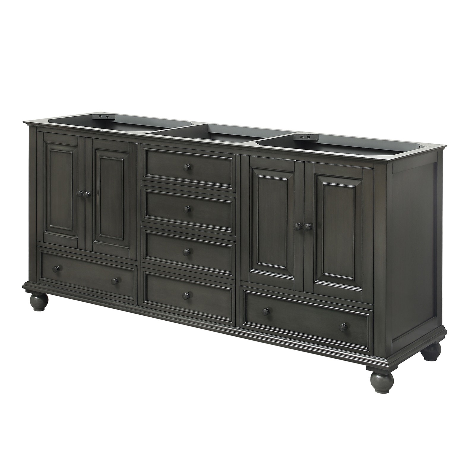 Avanity THOMPSON-V72 White Thompson 72″ Vanity Cabinet Only