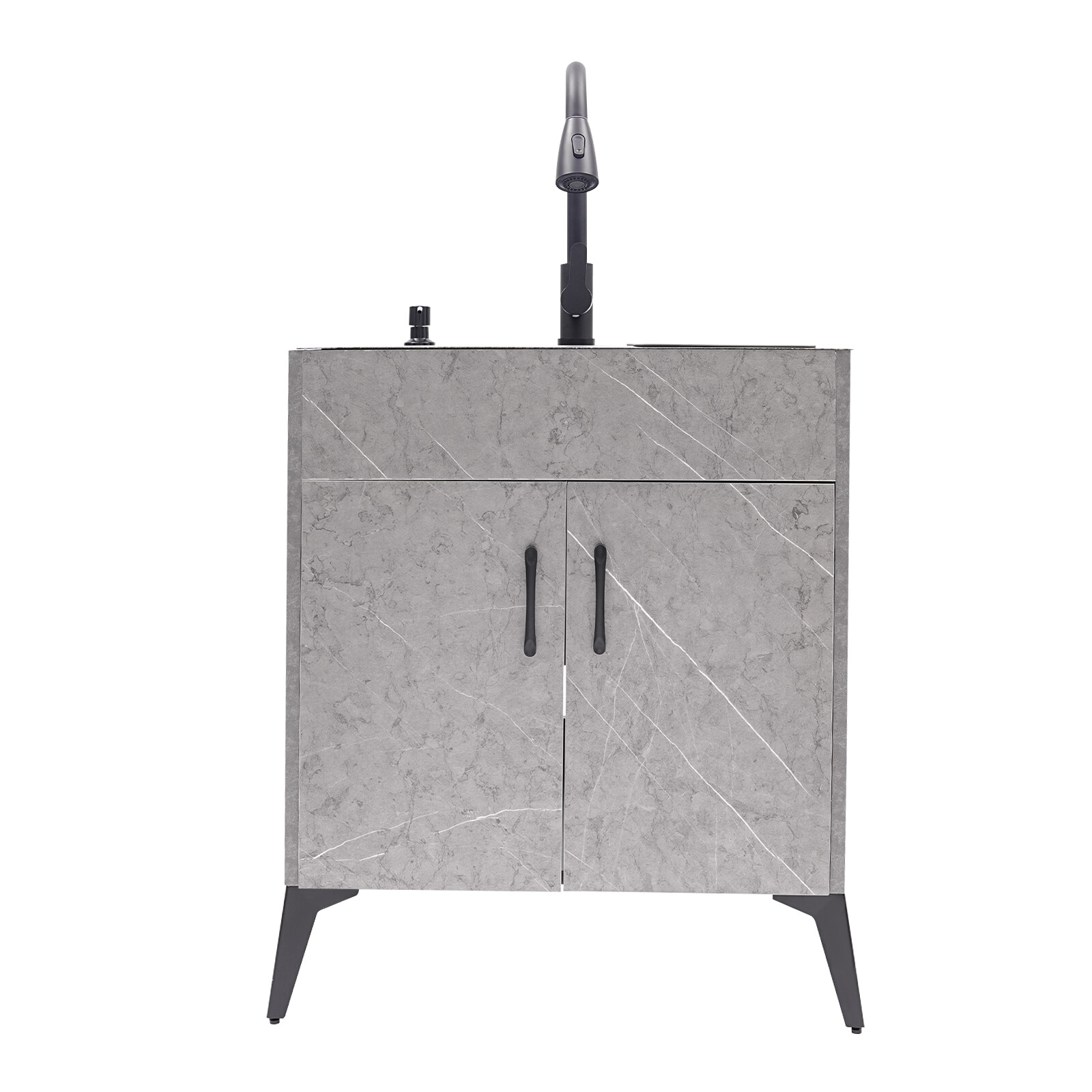 Bathroom Vanity Cabinet With Sink Kitchen Cabinet With 2 Soft Closing Doors