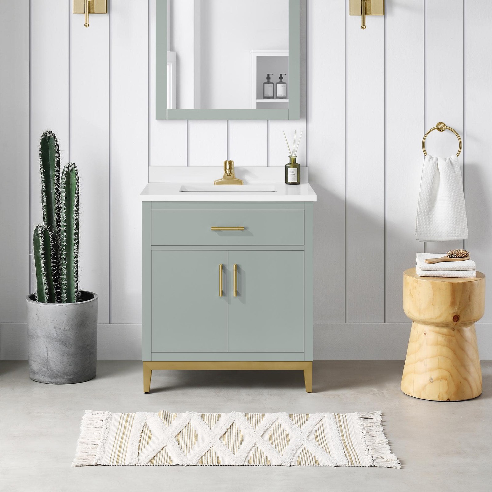Ove Decors 15VVA-LUDO30-YJ Diya 30″ – Green