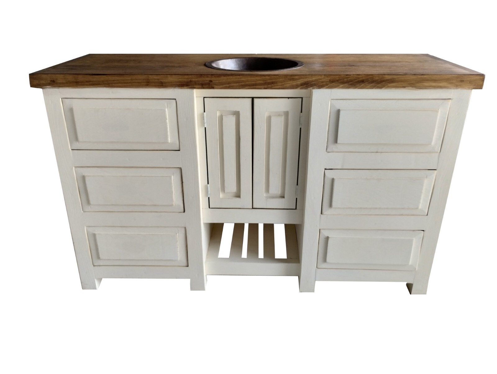 Livette Bathroom vanity With Copper Sink