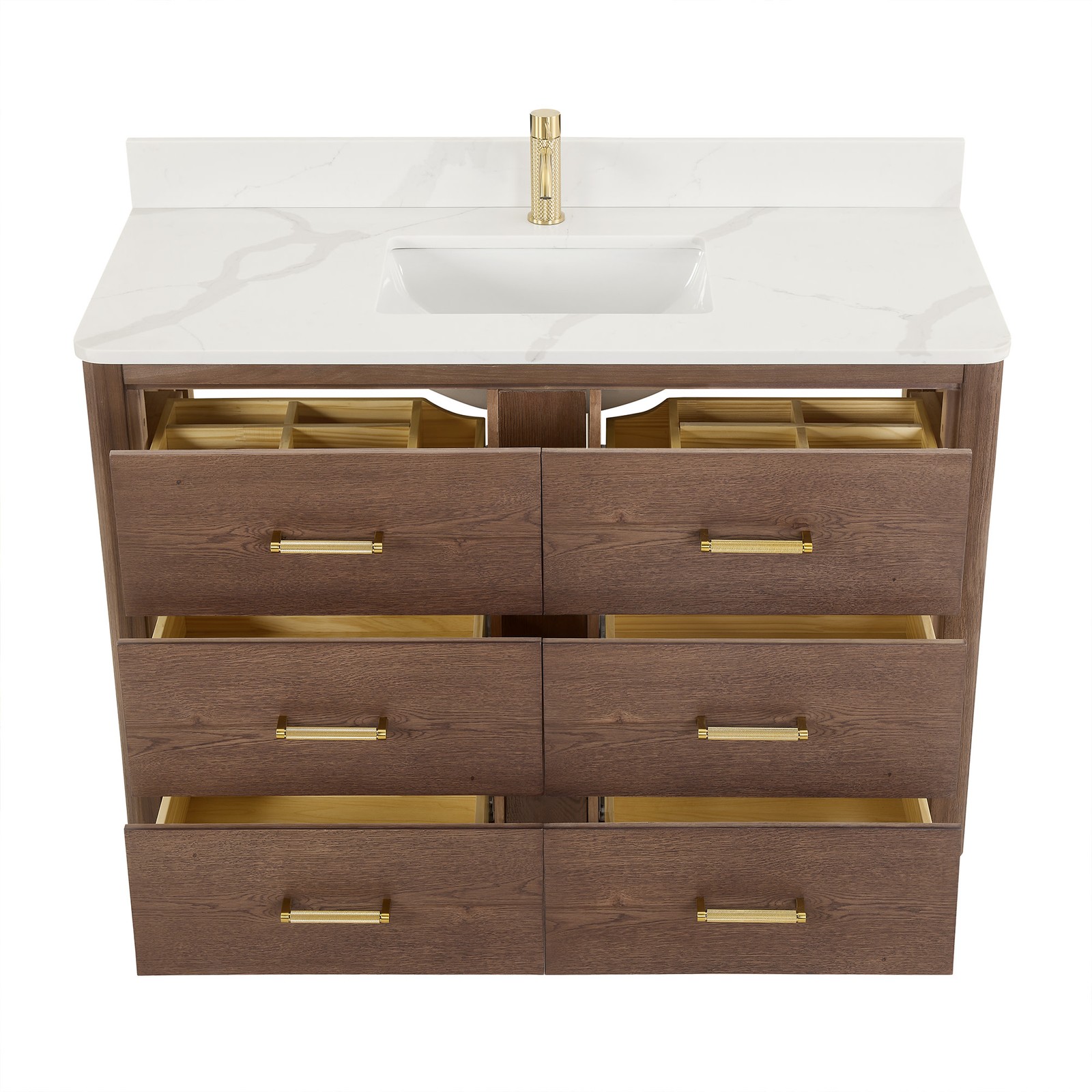 Miseno MV-NM-706548 Porto 48″ – Aged Natural Oak / Fish Maw White